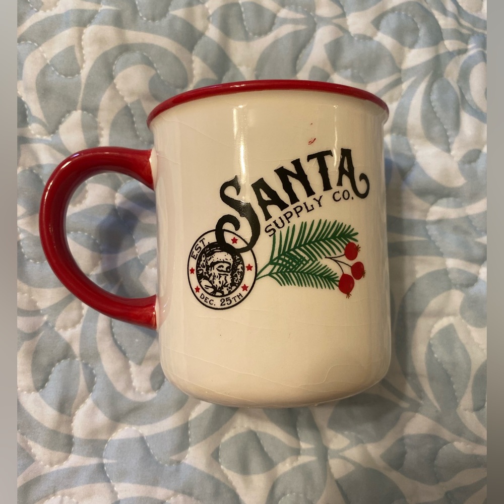 World Market Christmas Mug